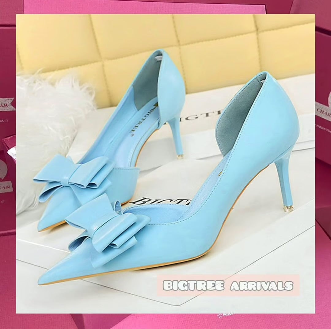 BIGTREE BOW HEELS (pre order)
