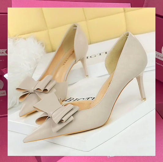 BIGTREE BOW HEELS (pre order)