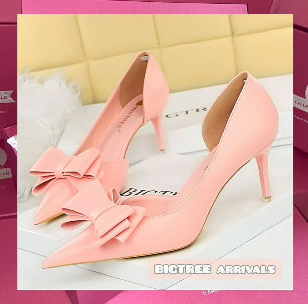 BIGTREE BOW HEELS (pre order)