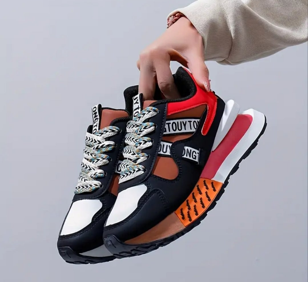 Korean HighQuality Rainbow Sneakers