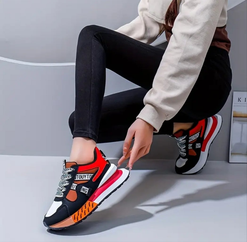Korean HighQuality Rainbow Sneakers