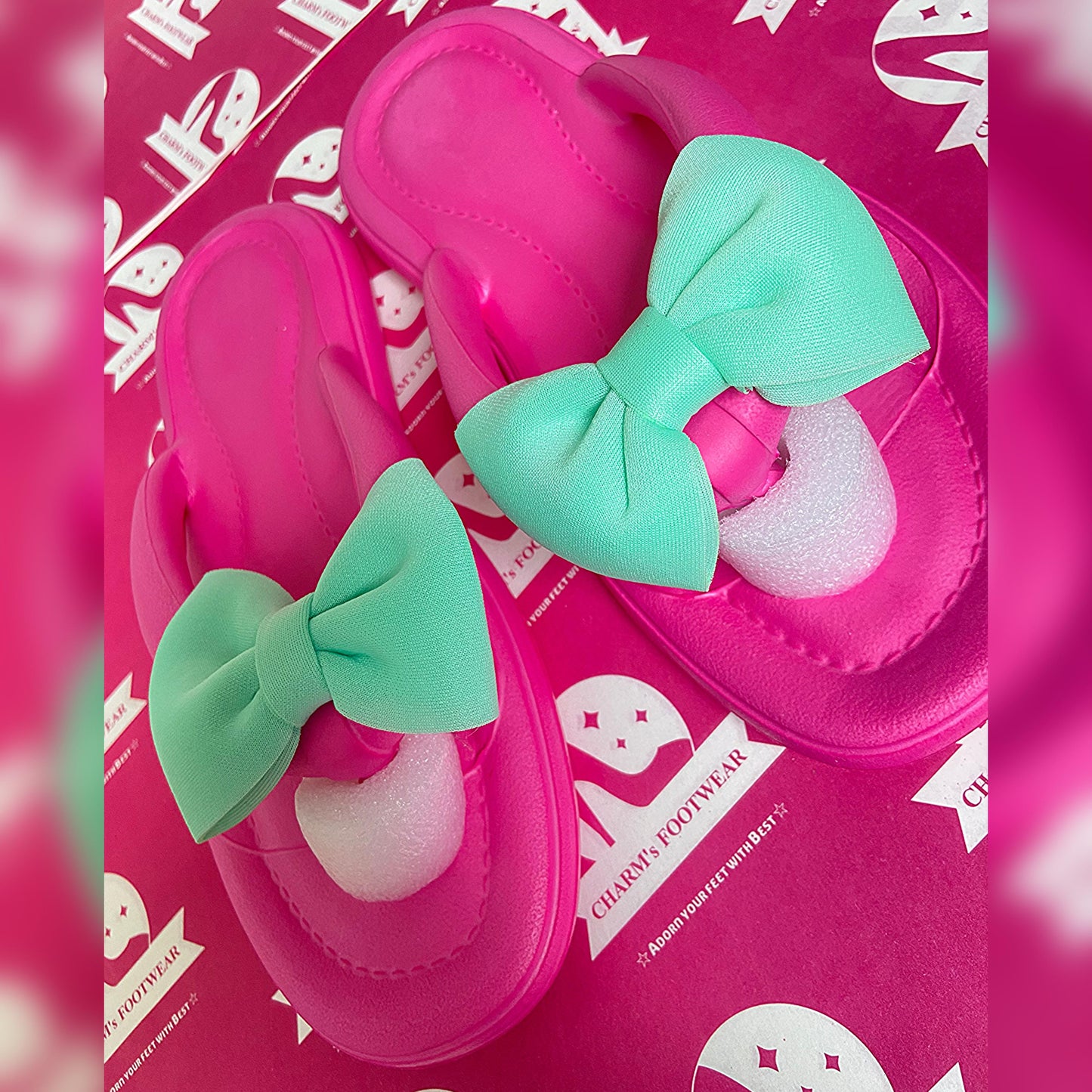 Bow Softies in Pink