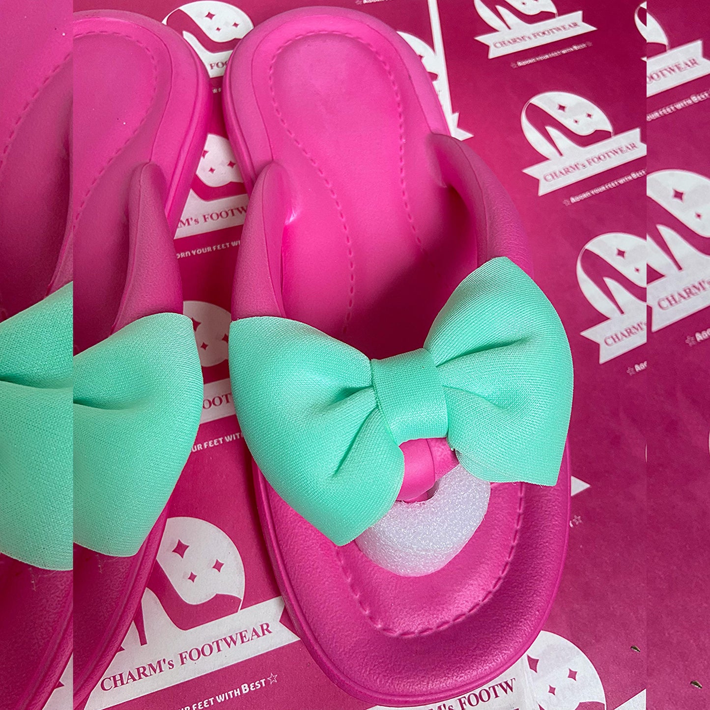 Bow Softies in Pink