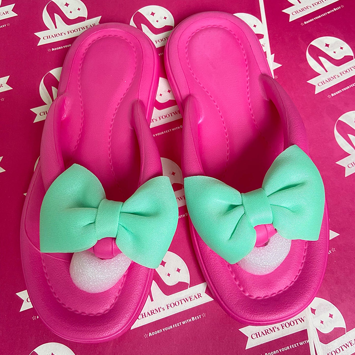 Bow Softies in Pink