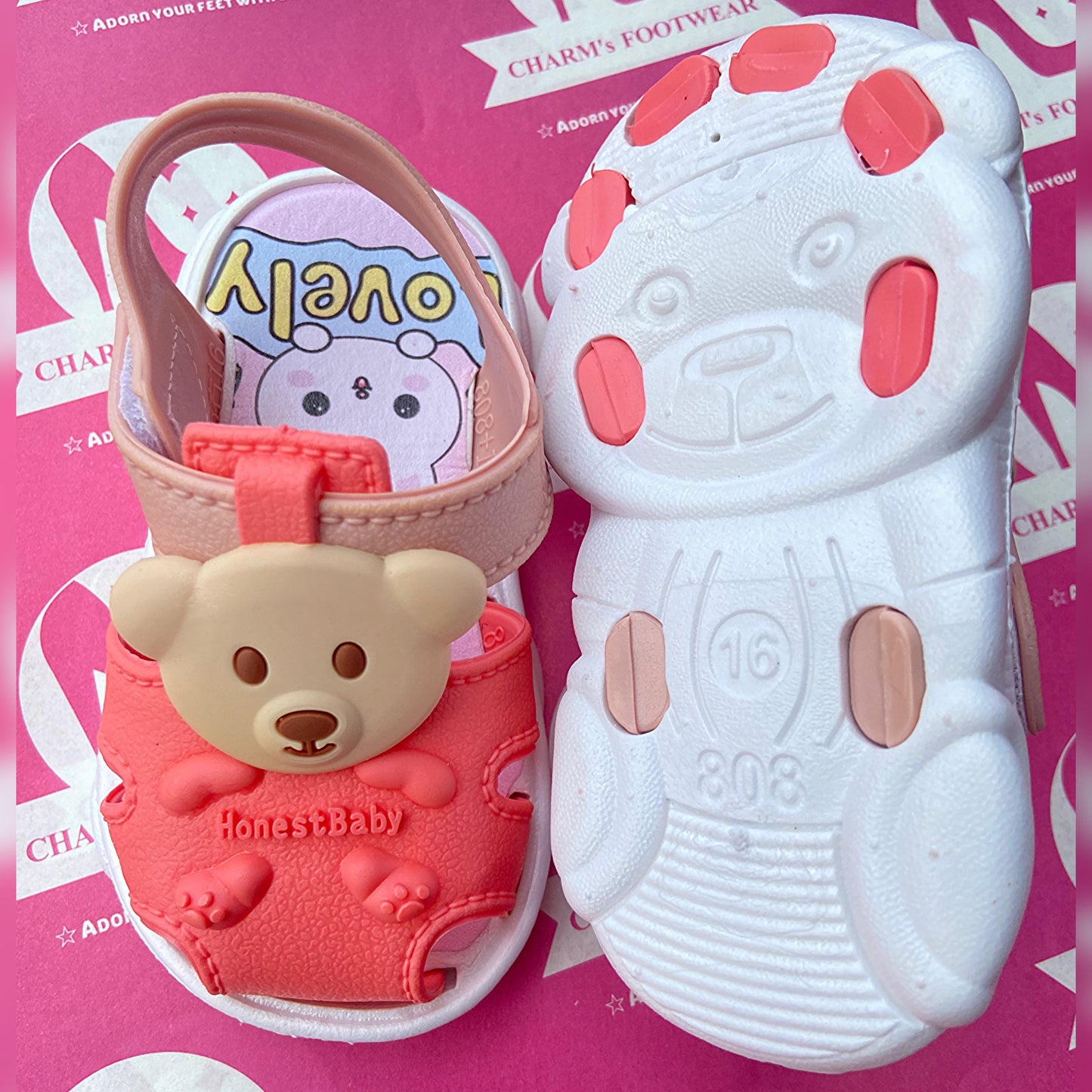 Bear kids sandles