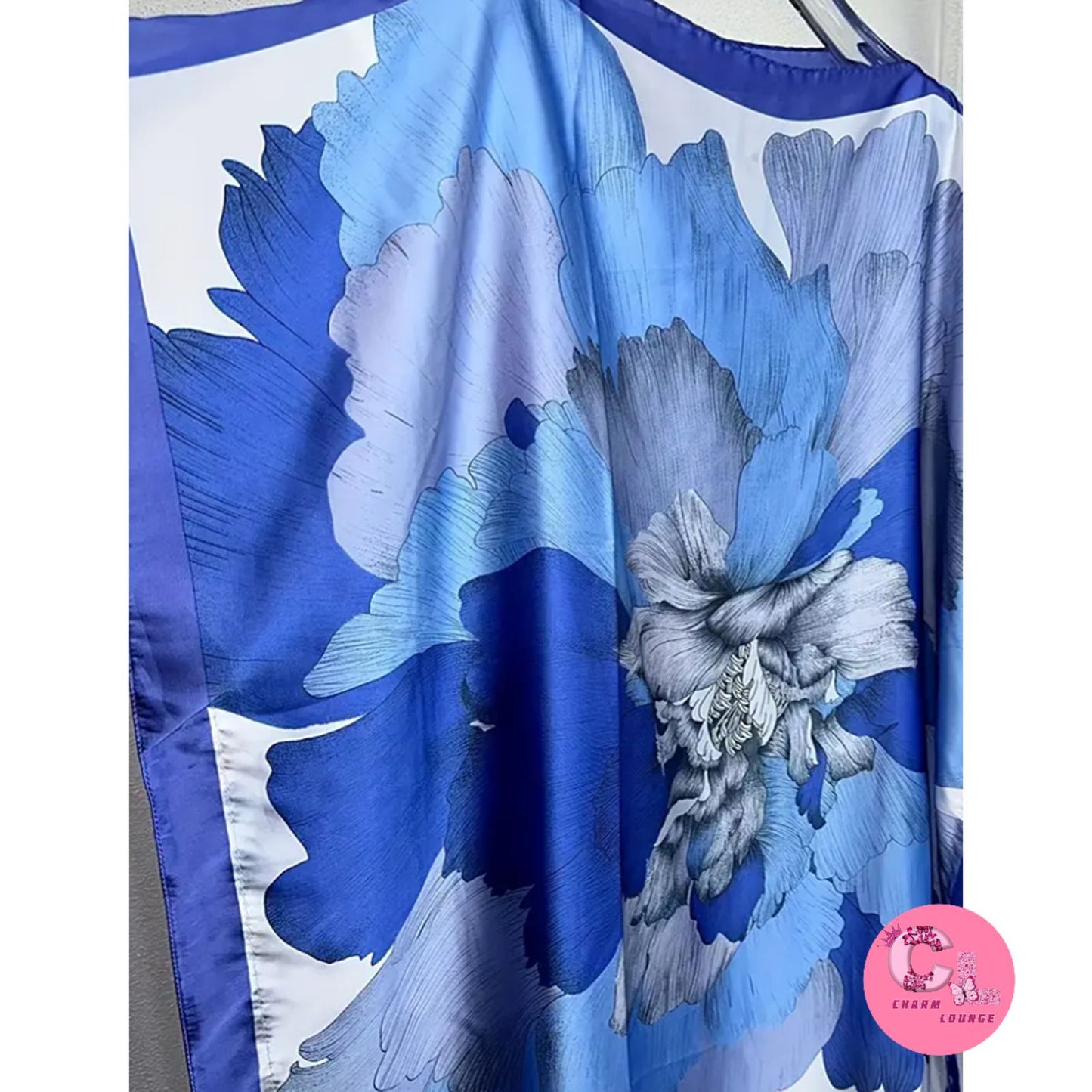 2pcs Silk Satin Maxi dress