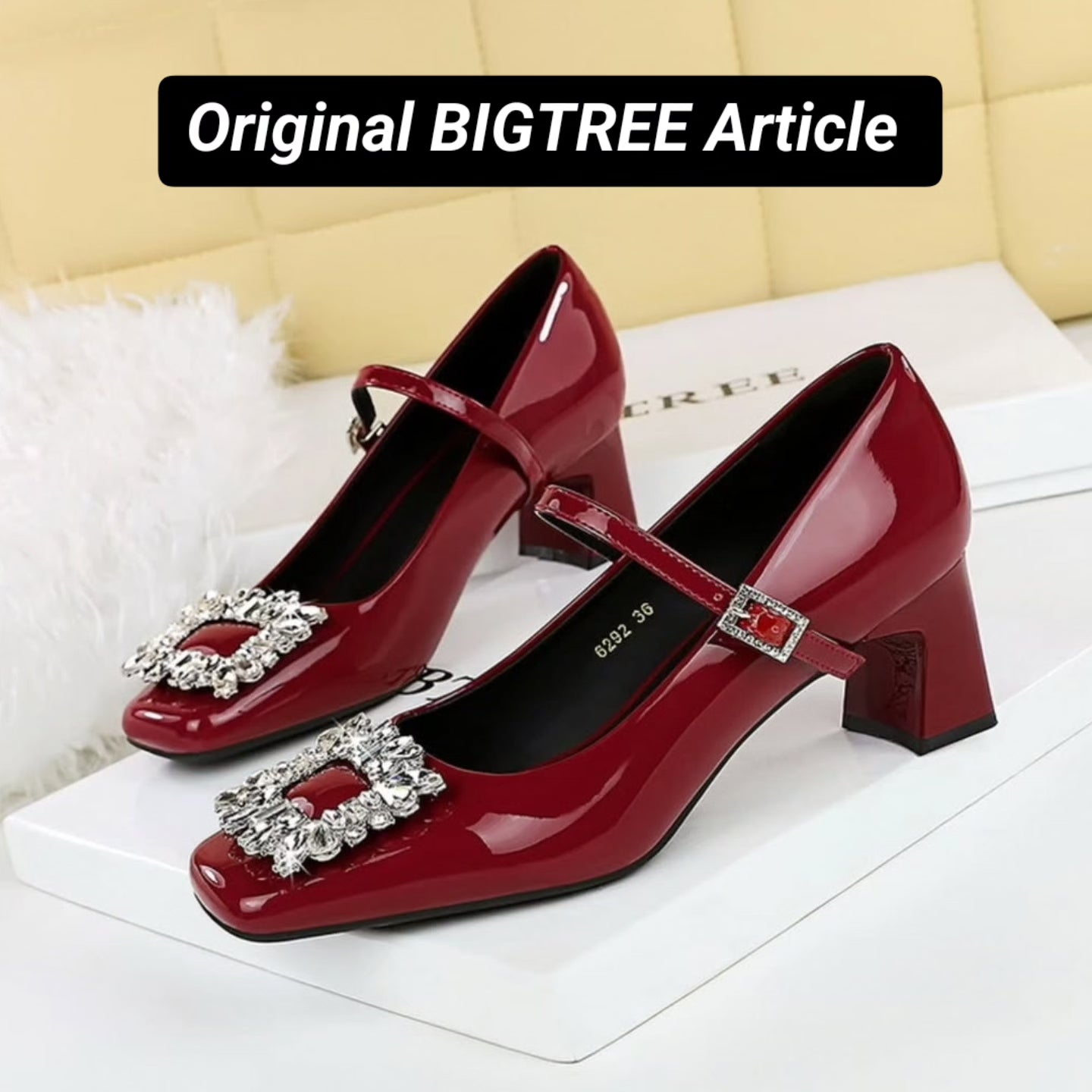 Original BIGTREE block heels