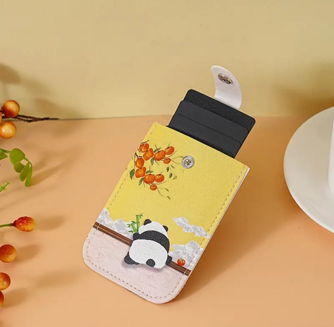 Card's holding pouches