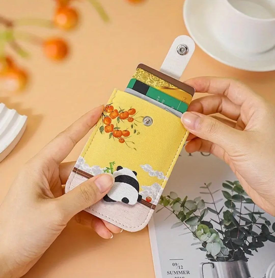 Card's holding pouches