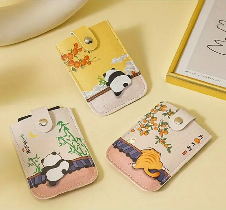 Card's holding pouches