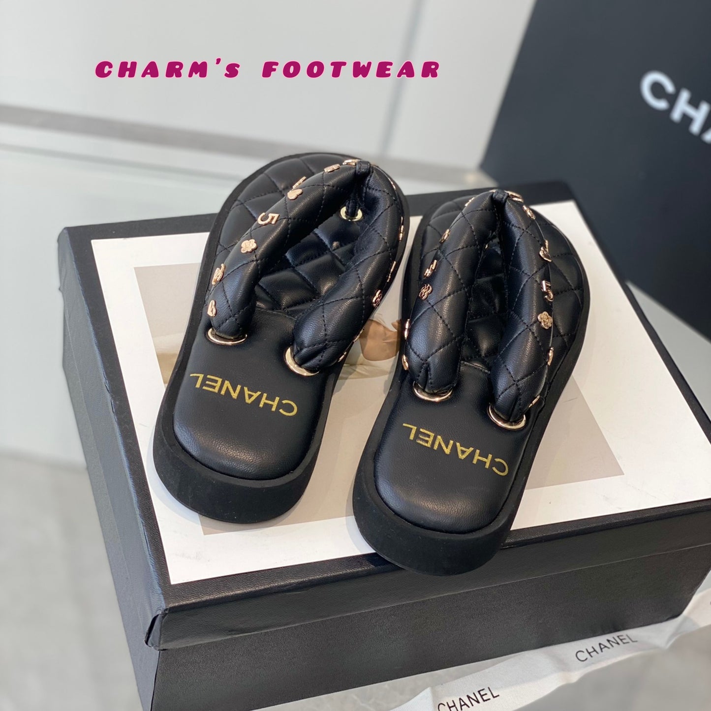 CHANNEL branded Slides (PreOrder)