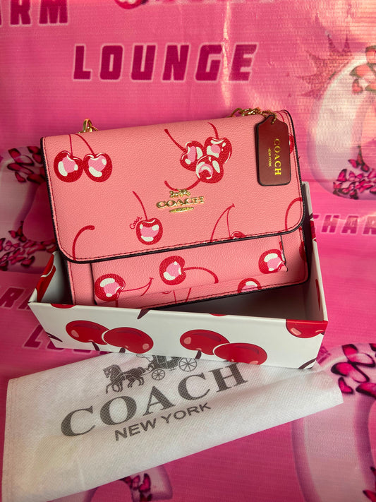 COACH Crossbody Klare Cherry Bag