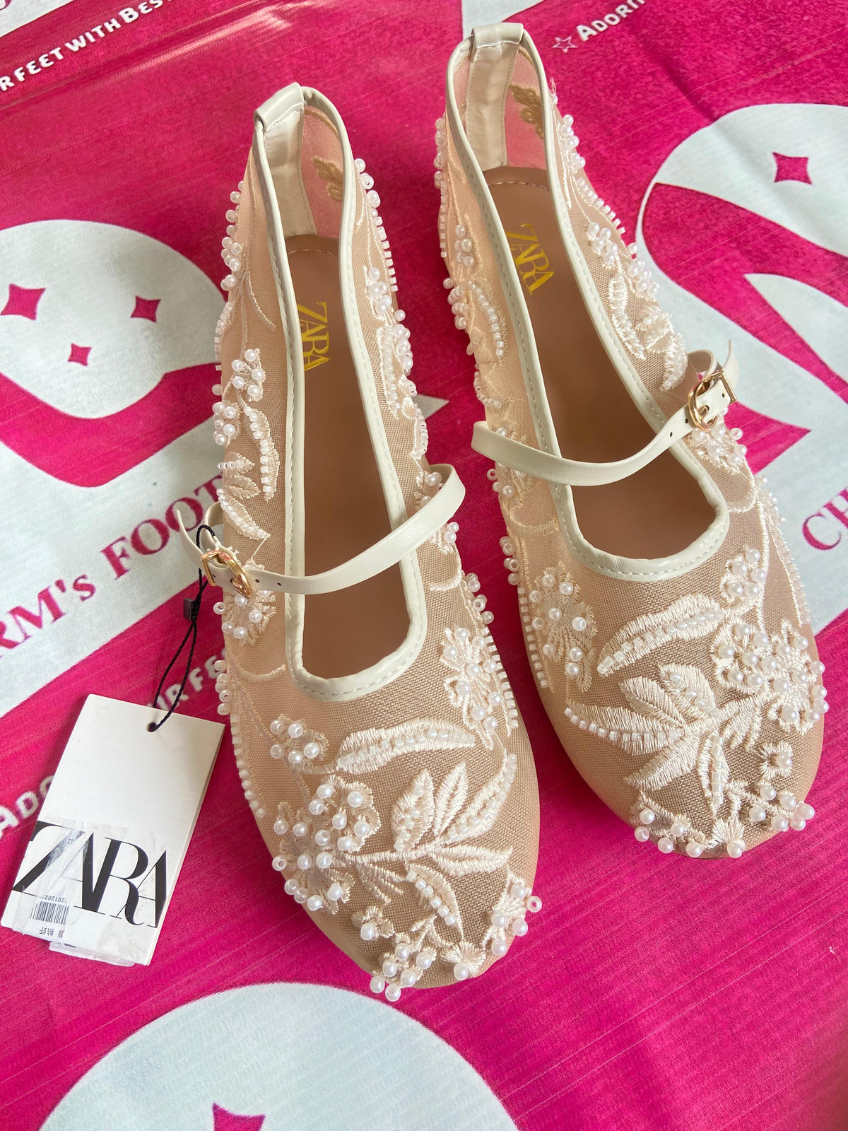 ZARA Mesh Flats