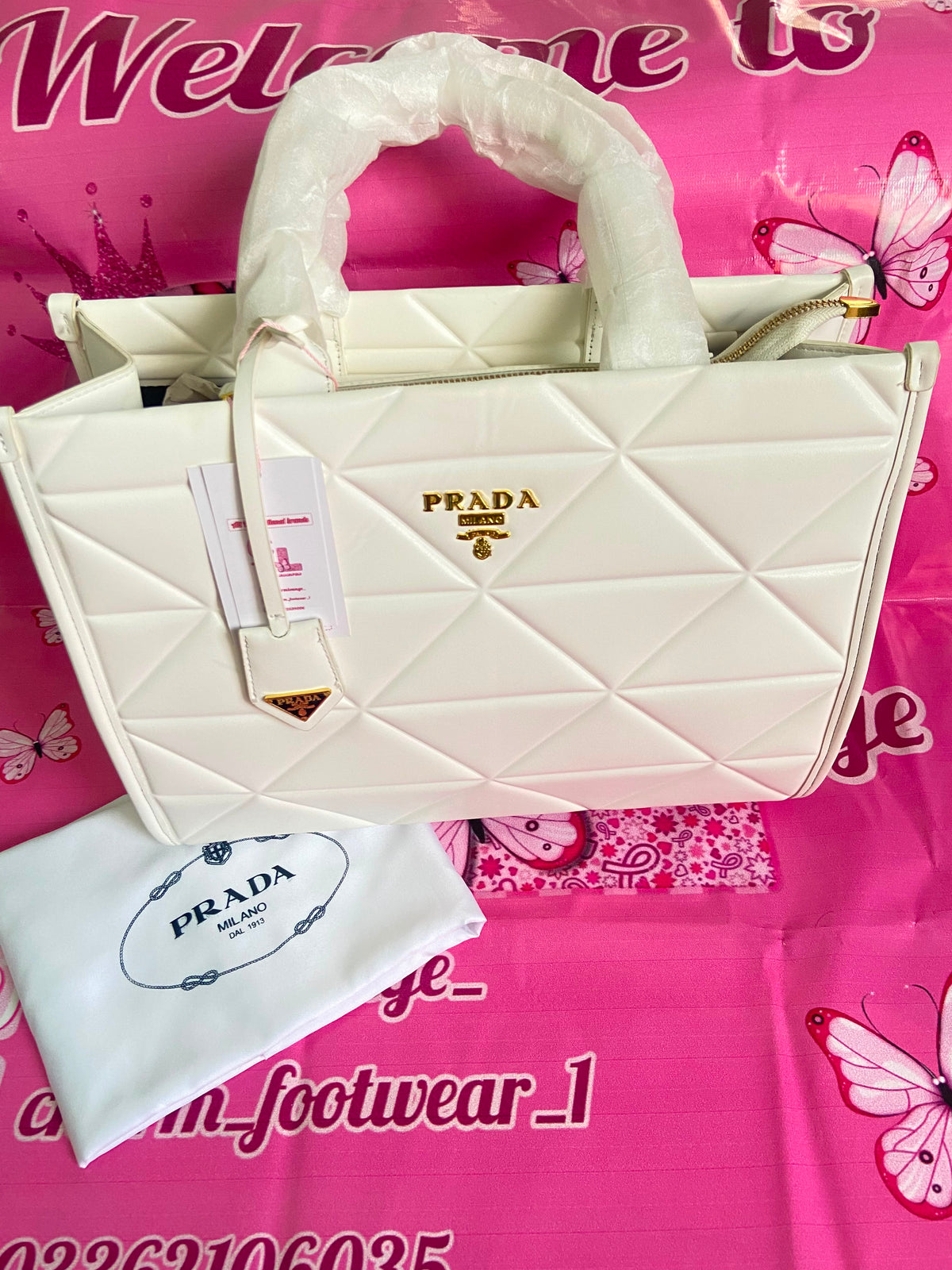 PRADA tote Bag