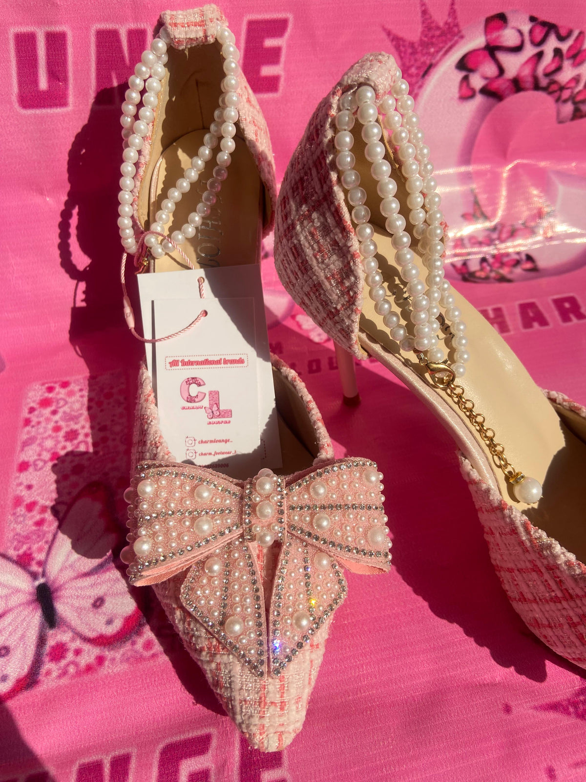 Cinderella Pink Now Heels