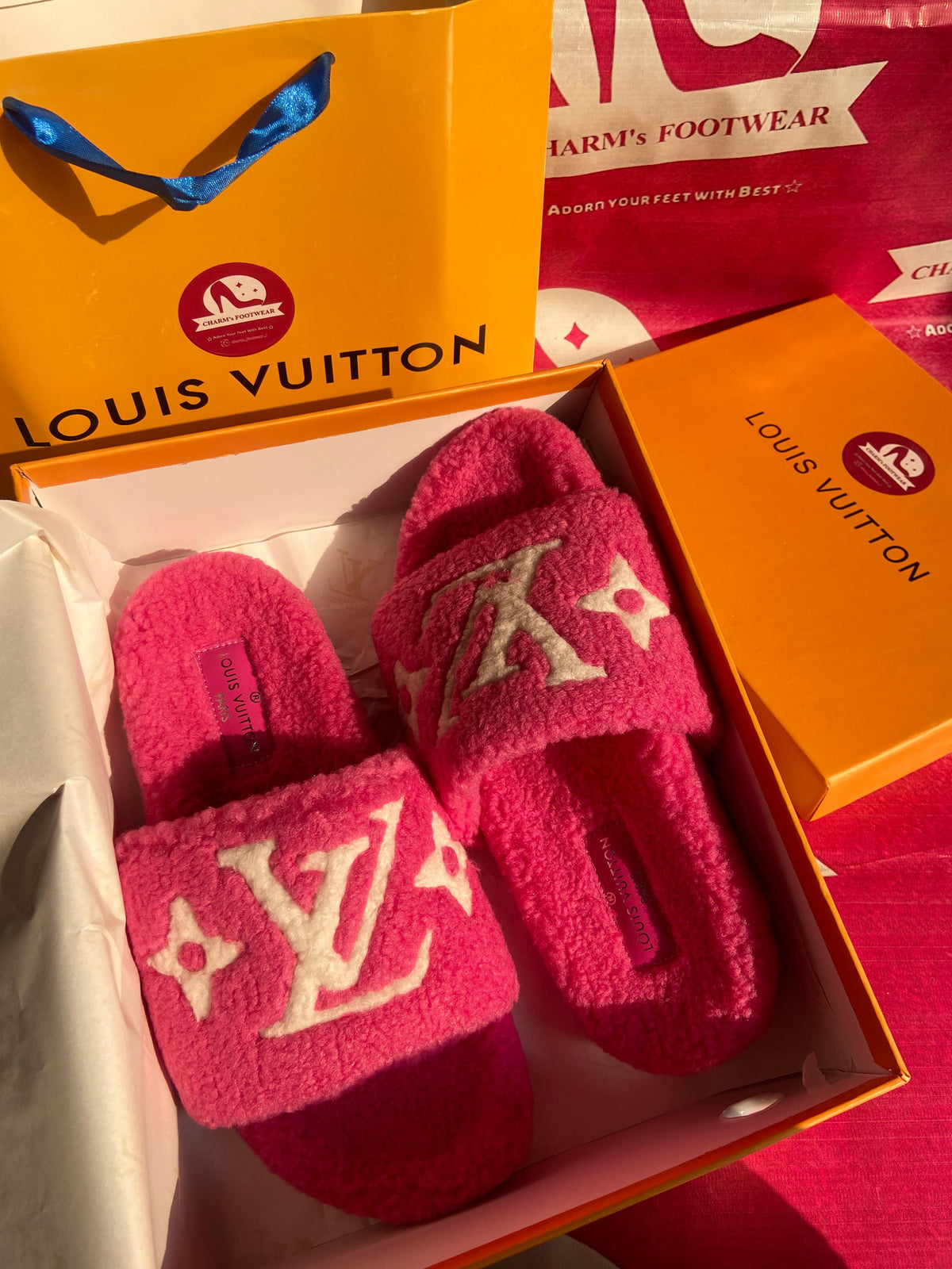 LV Winter Slippers