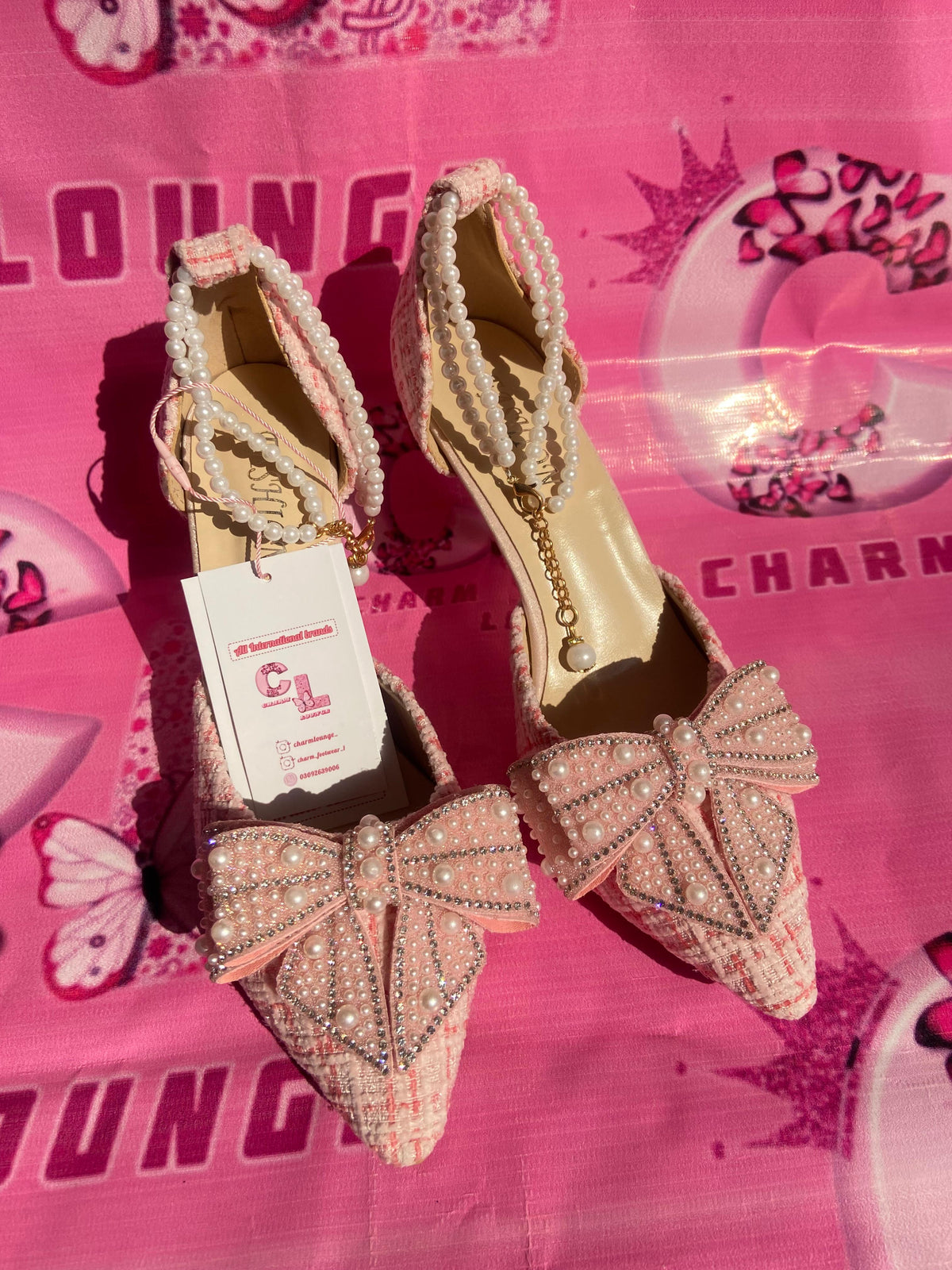 Cinderella Pink Now Heels