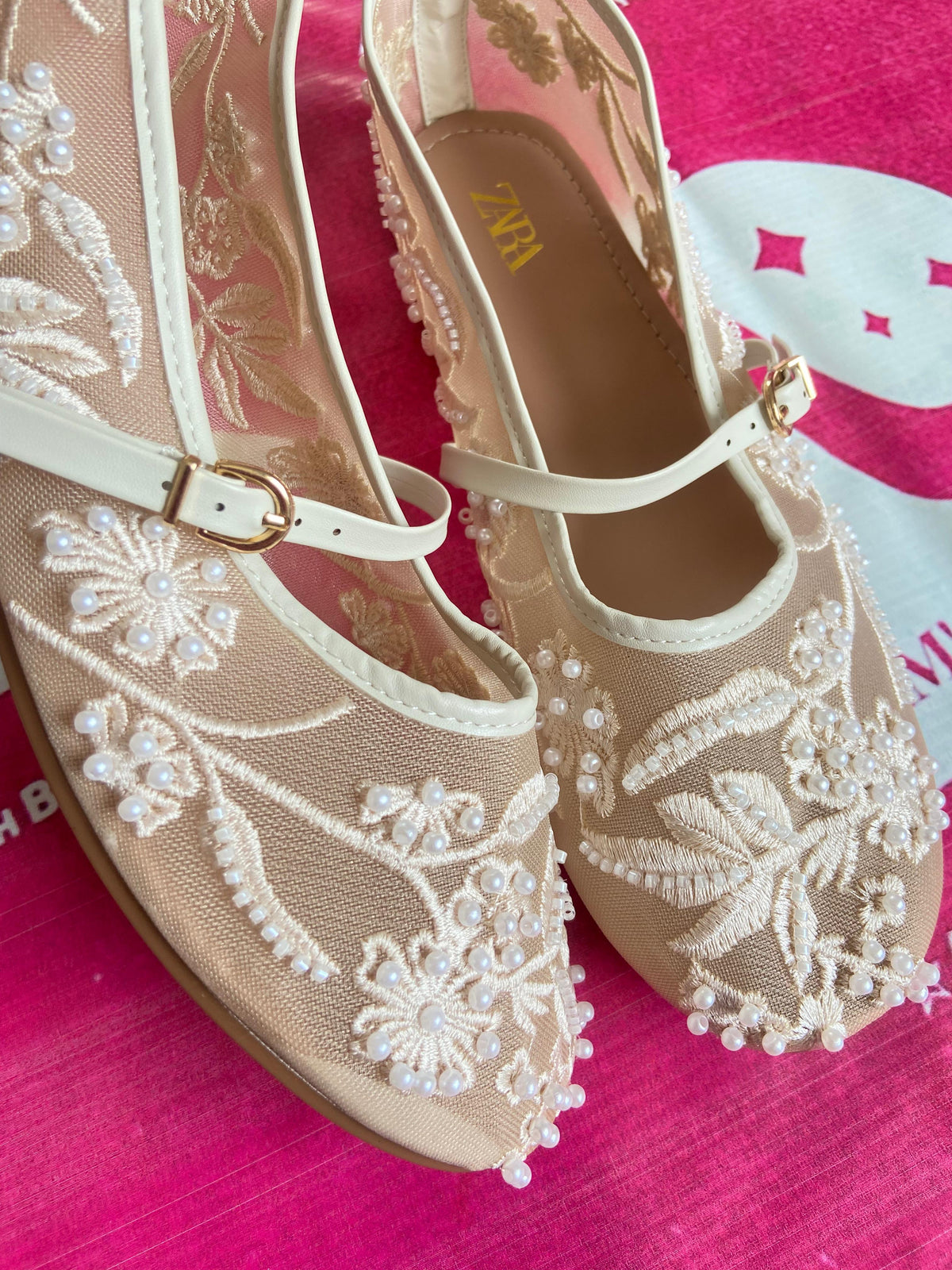 ZARA Mesh Flats