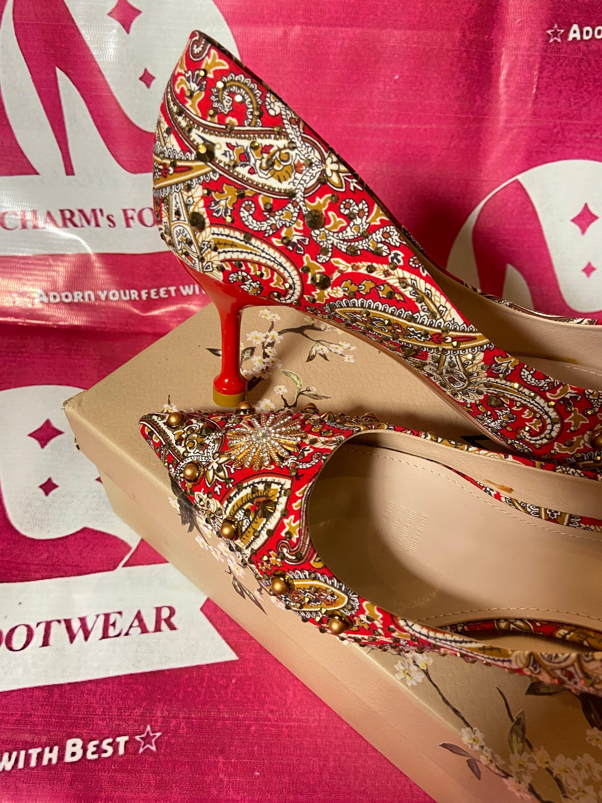 Vintage Red Heels