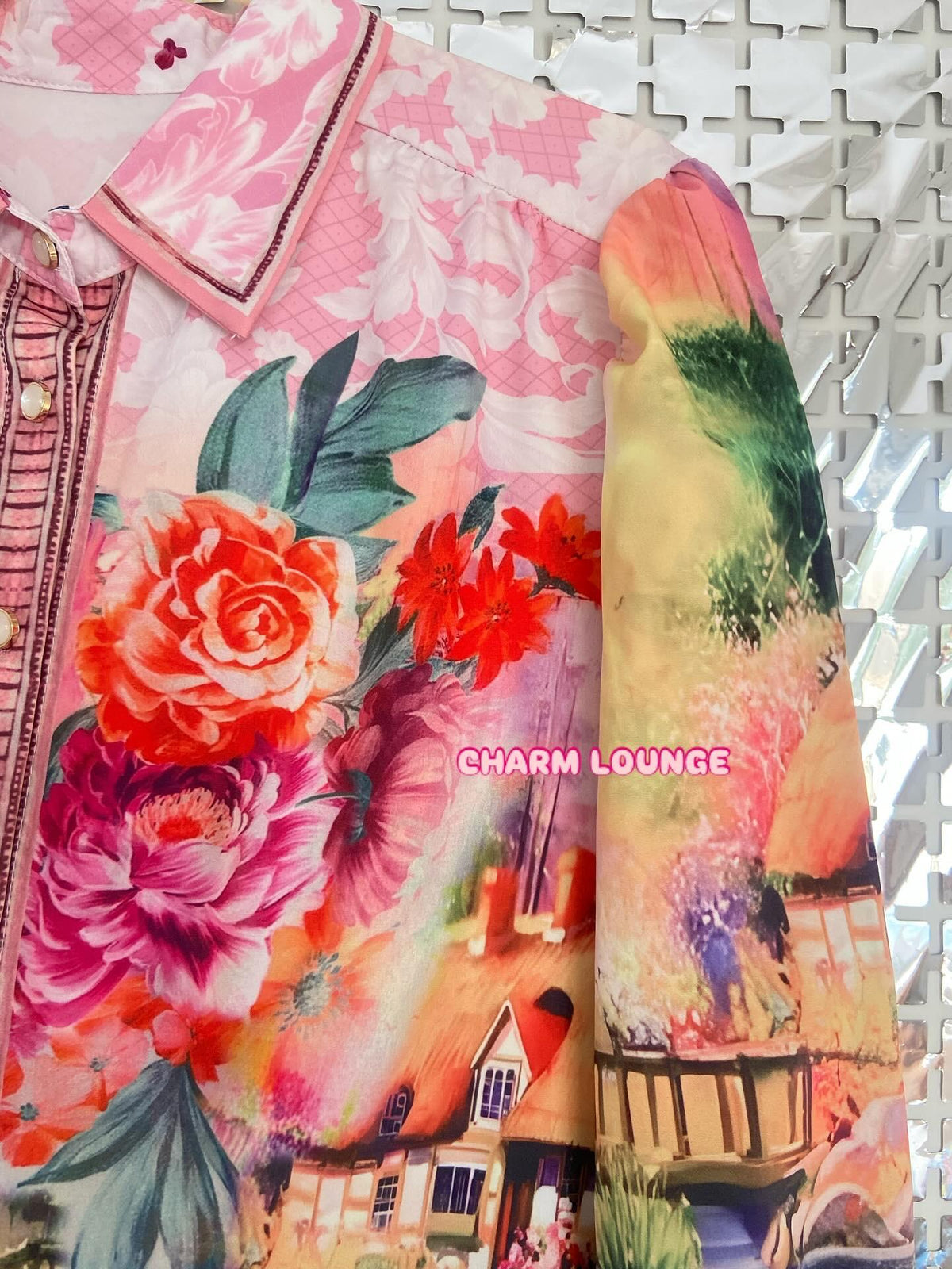 HighQuality Korean Floral Long Maxi