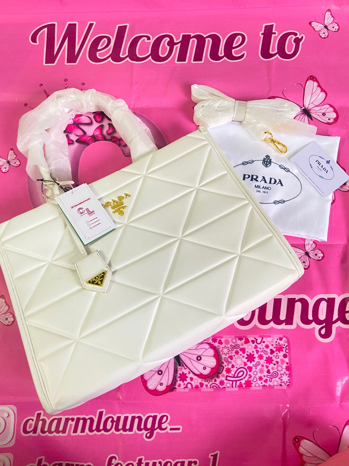 PRADA tote Bag