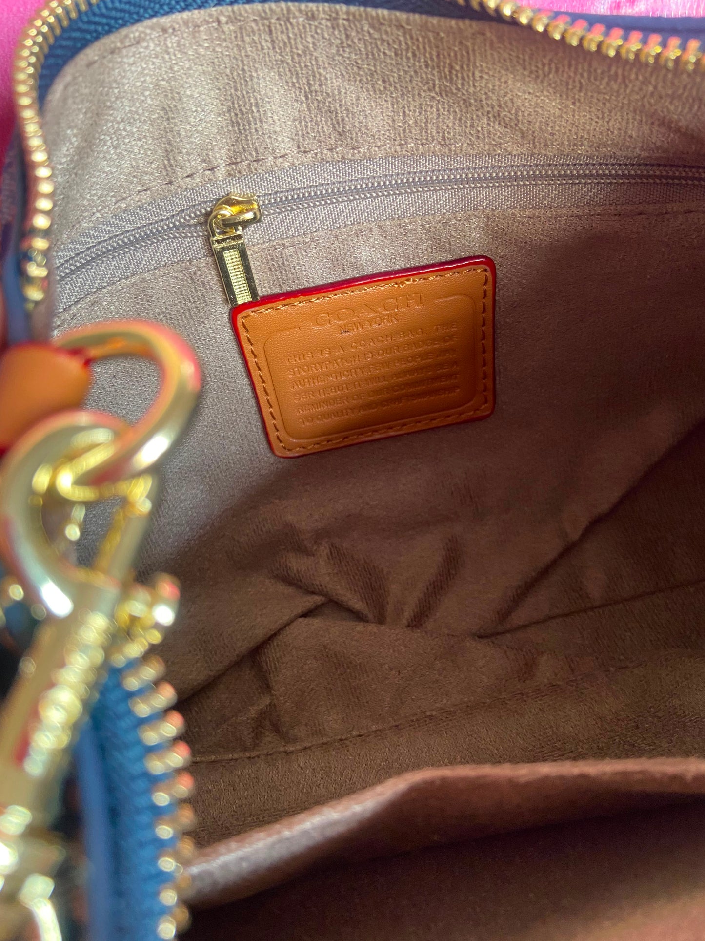 Coach Teri Shoulder Bag in Signature Denim