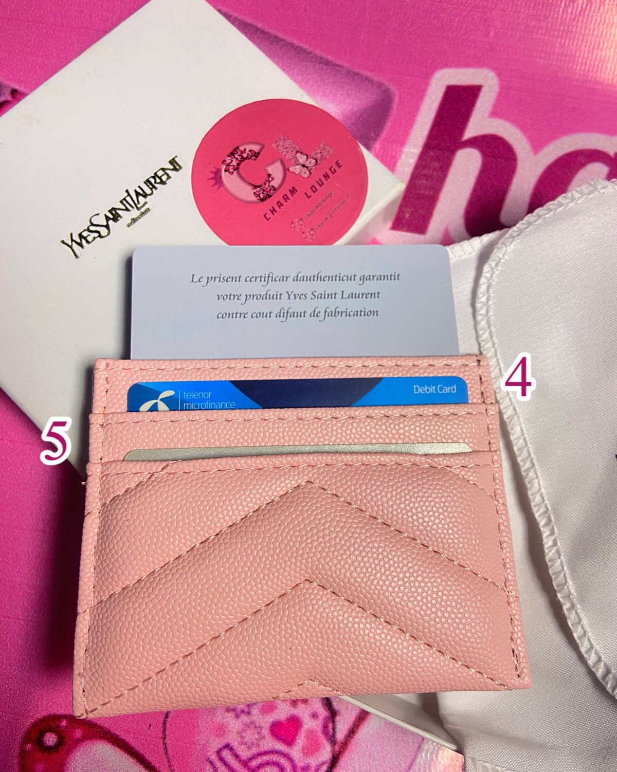 YSL Cards Wallet