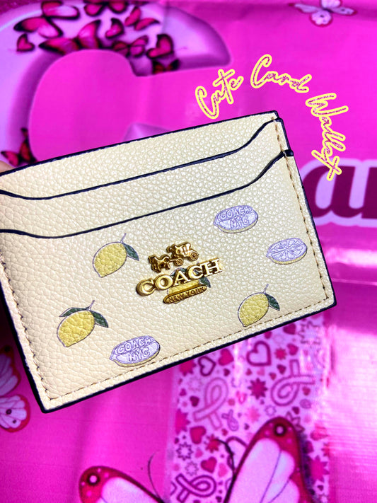 COACH Card Wallet
