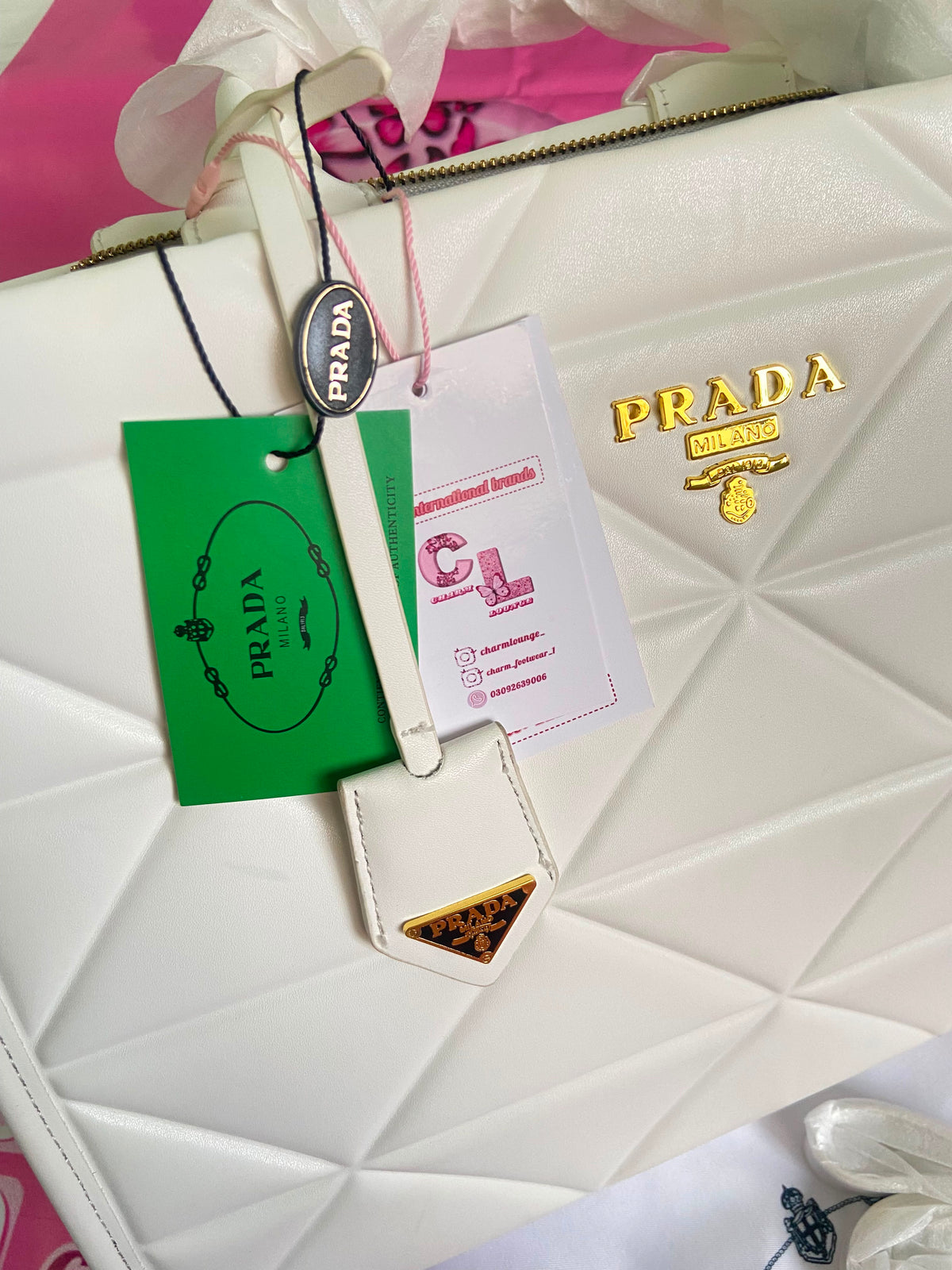 PRADA tote Bag