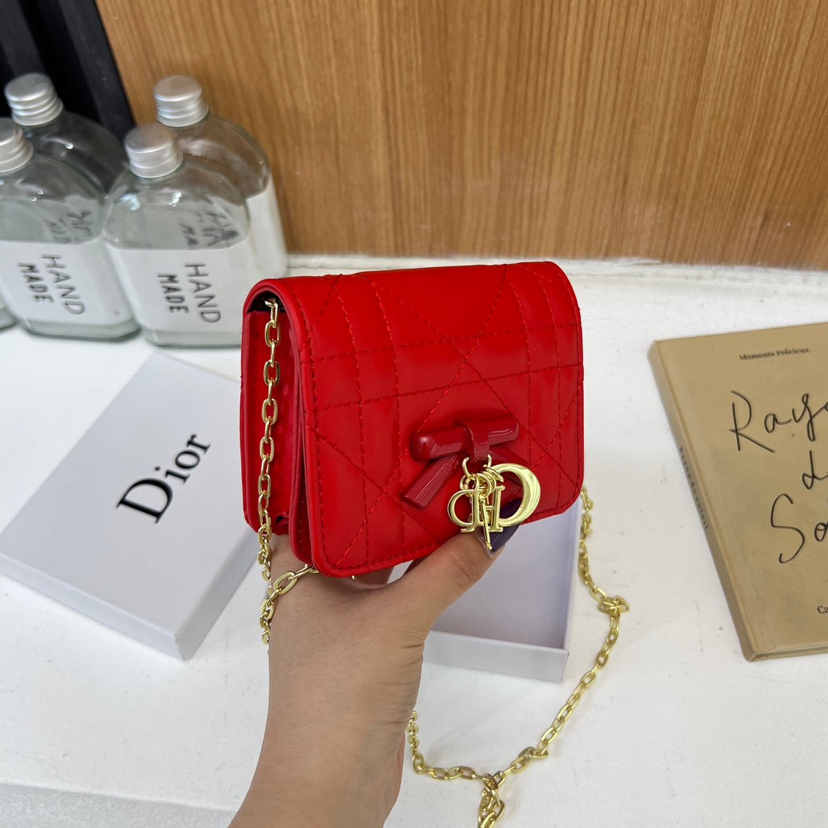 DIOR Mini Chain Wallets