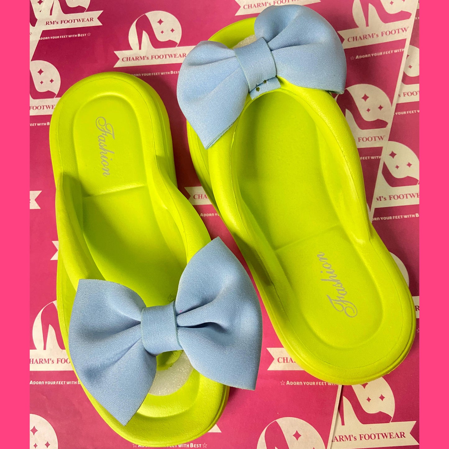 Bow Slippers
