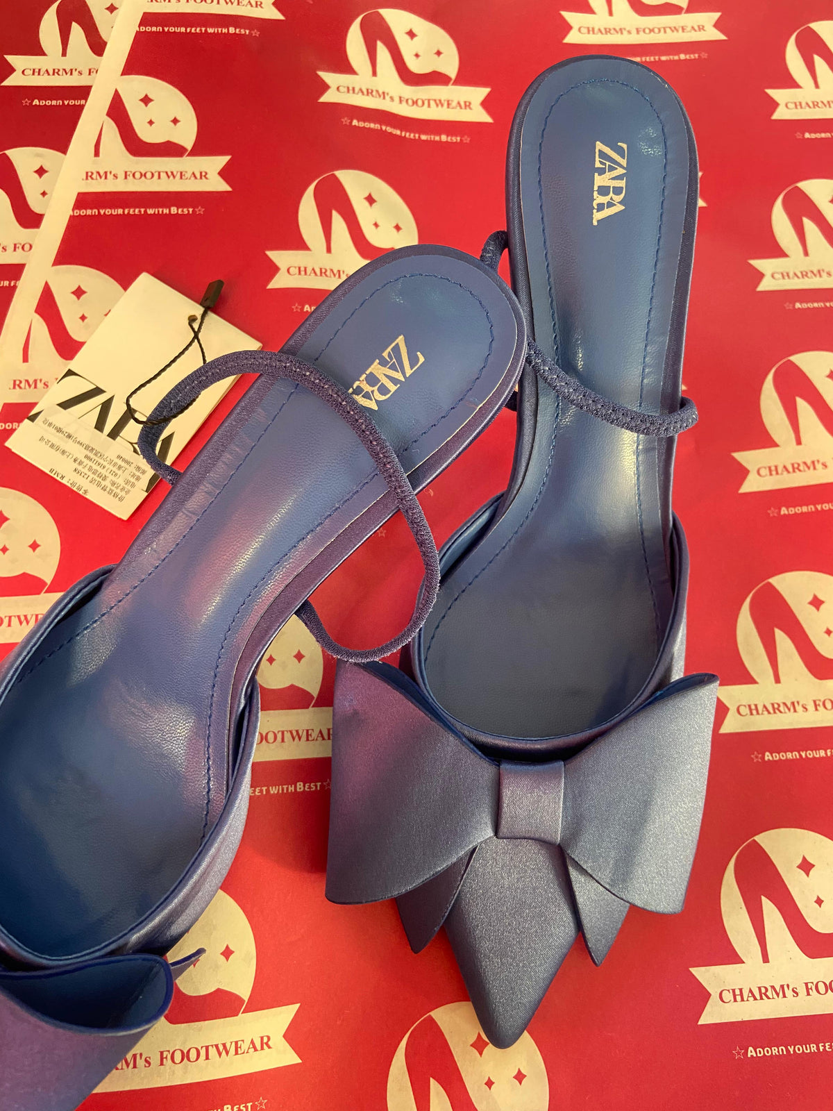ZARA bowknot heels