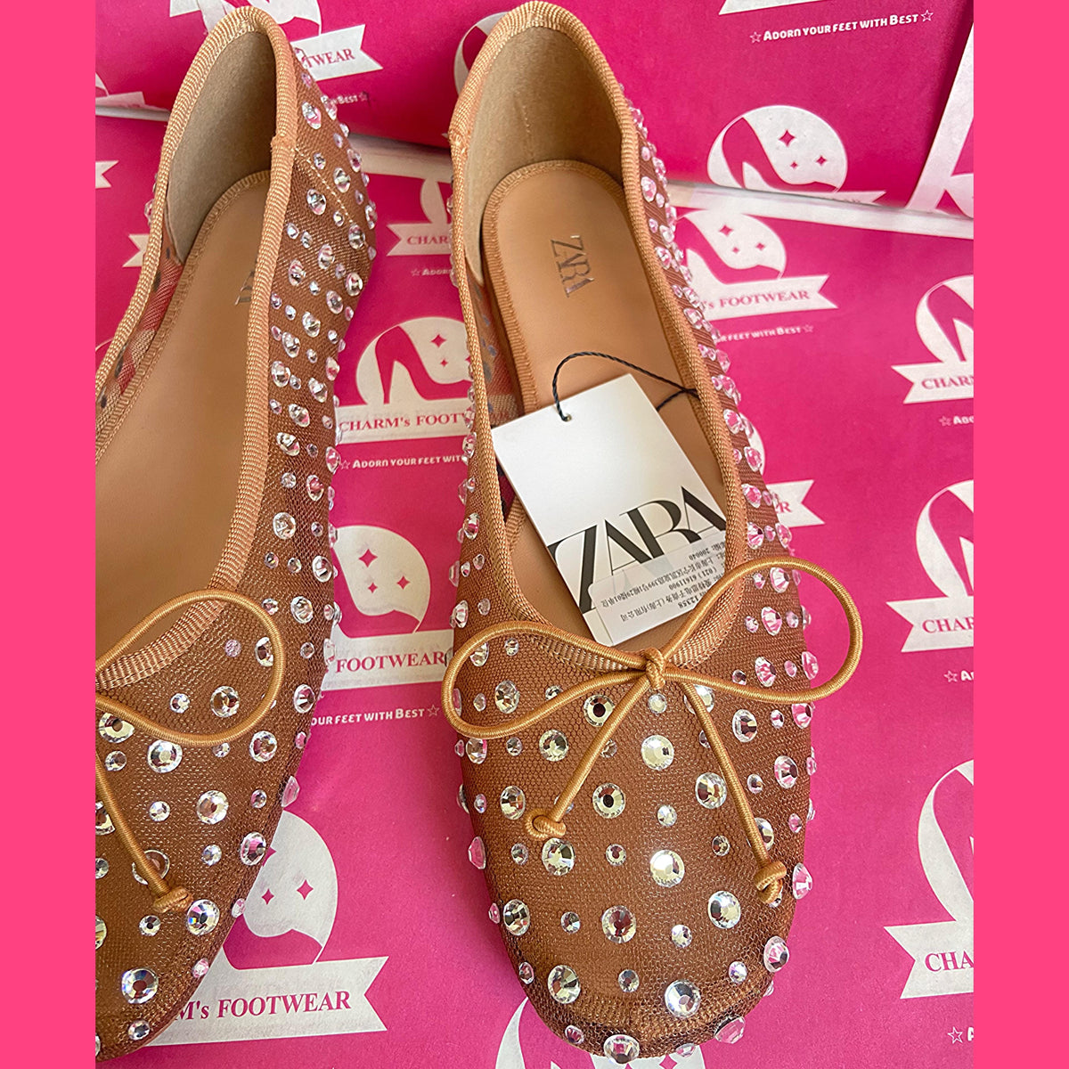 ZARA Mesh Flats