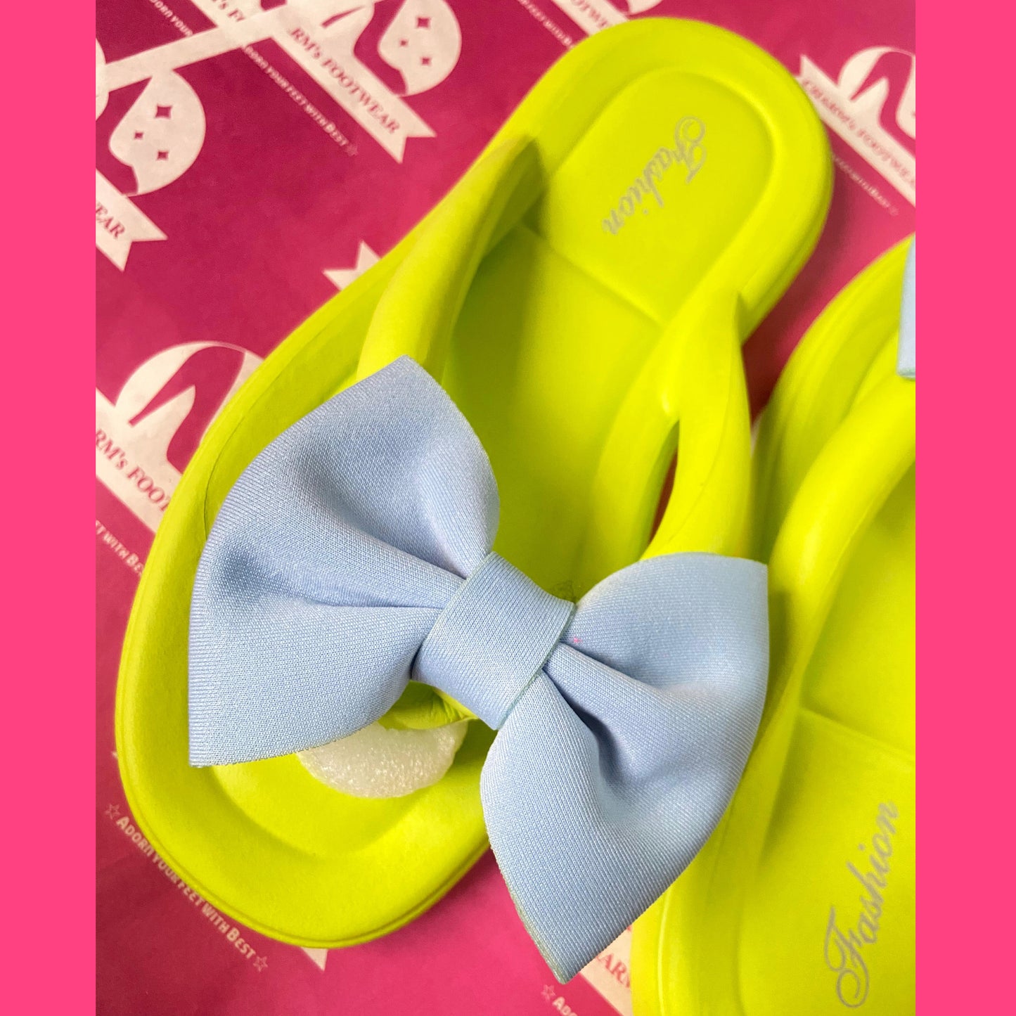 Bow Slippers