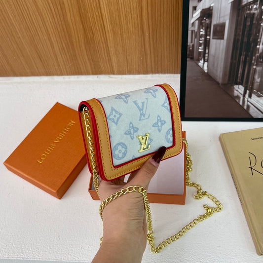 LV mini Chain Wallets