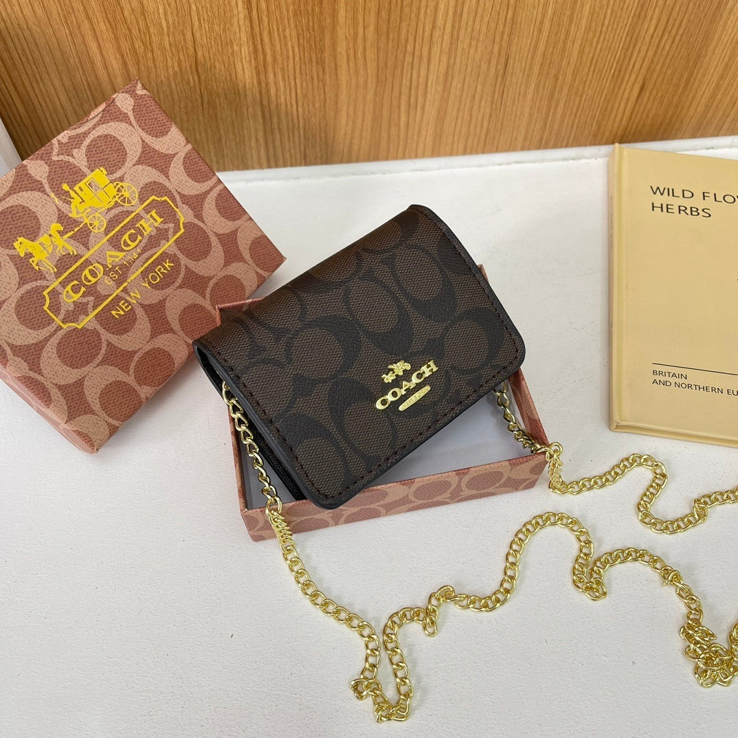 COACH Mini Chain Wallets