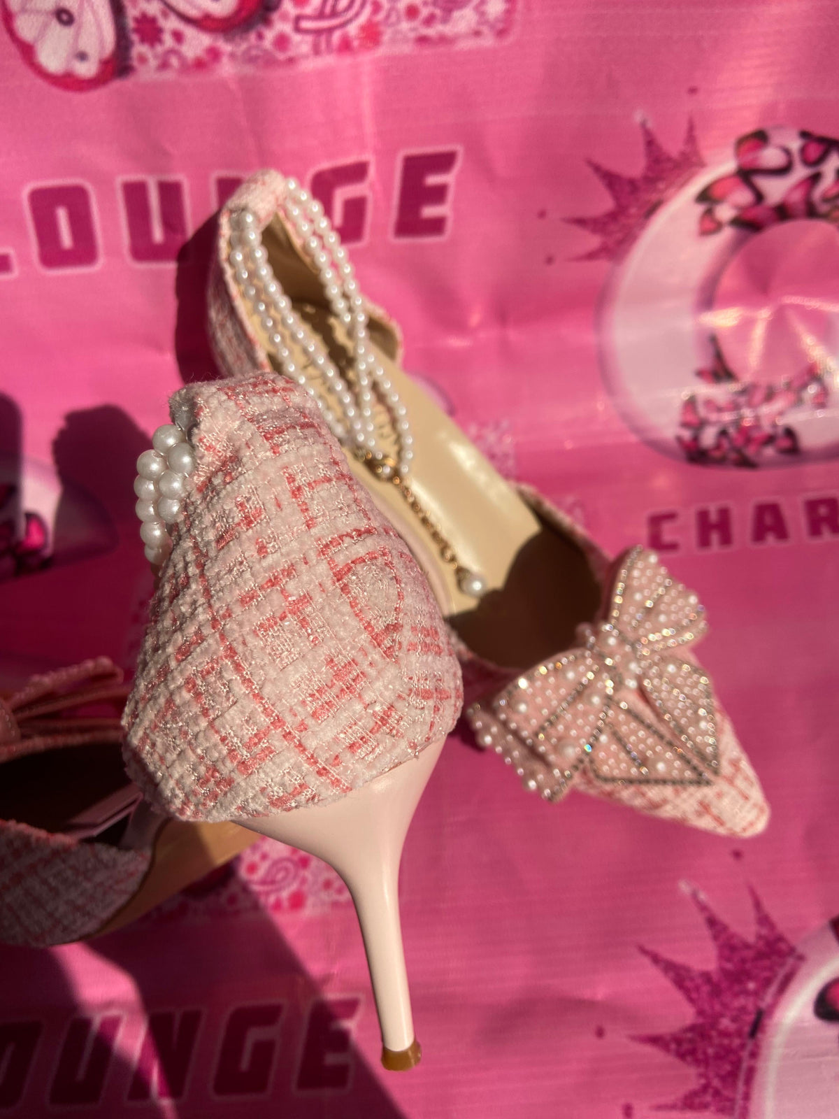 Cinderella Pink Now Heels