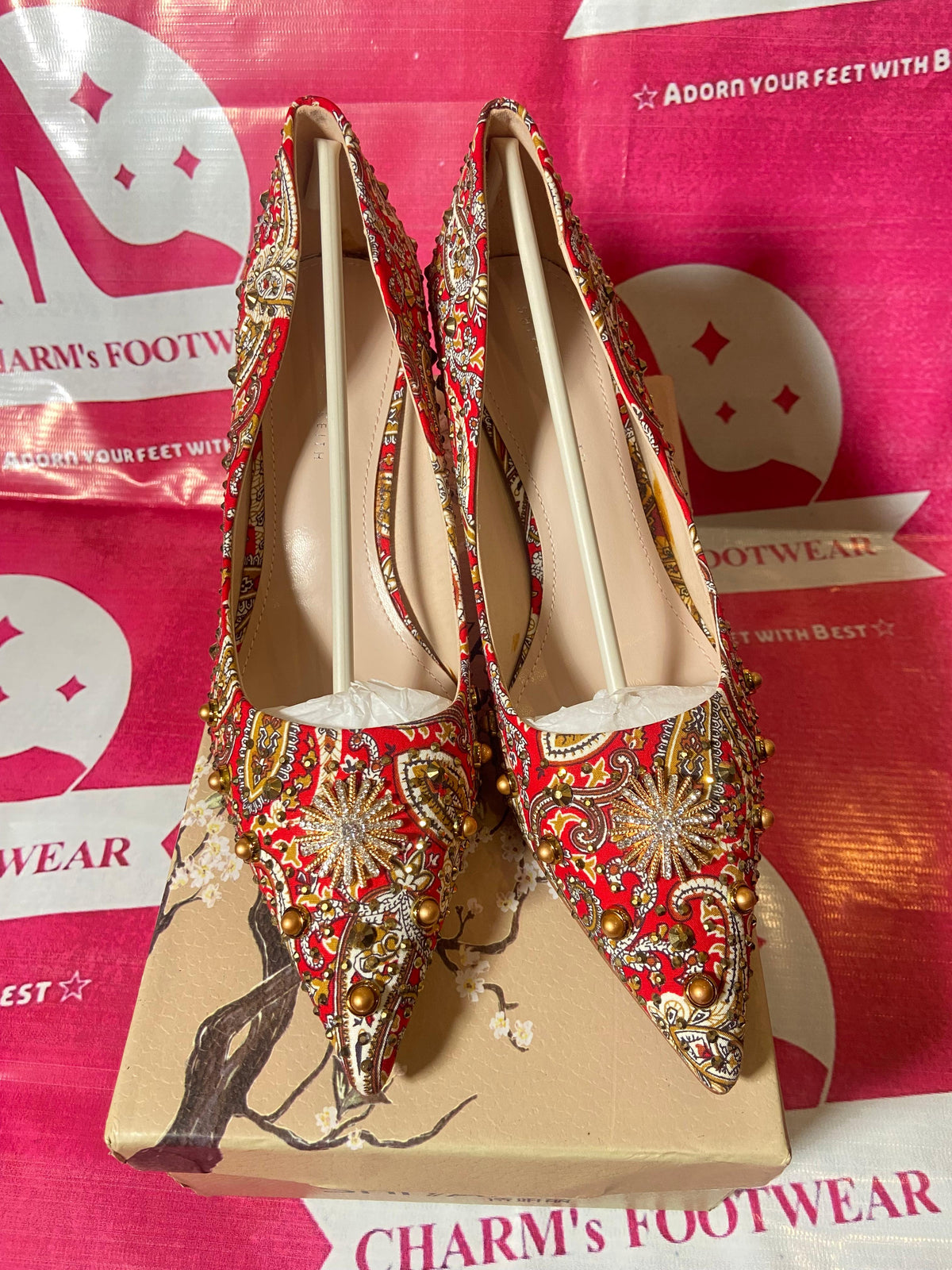 Vintage Red Heels