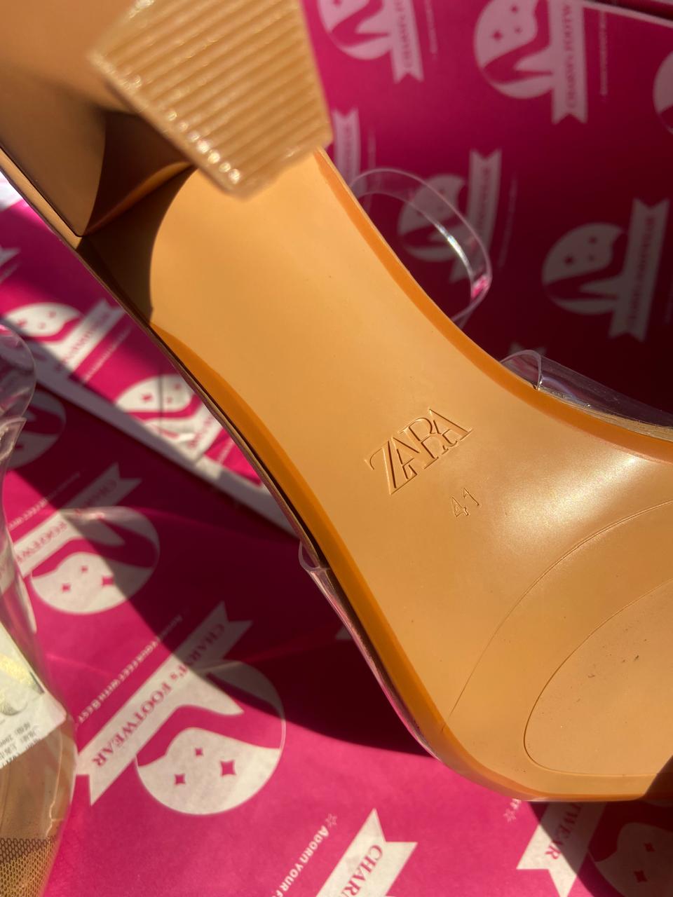 ZARA Nude Heels