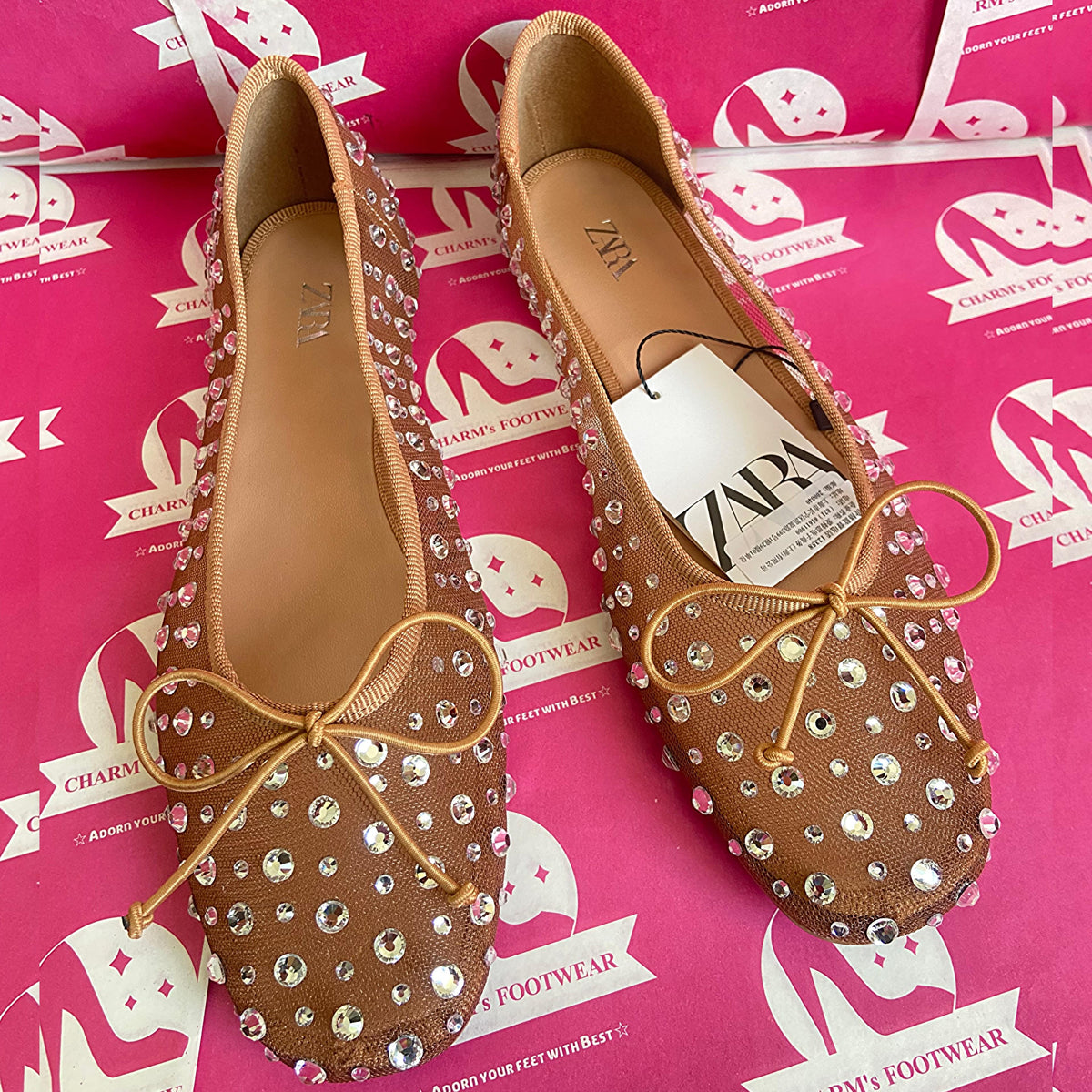 ZARA Mesh Flats