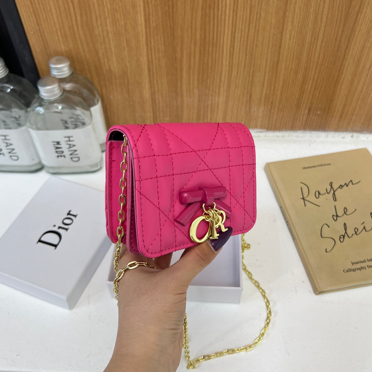 DIOR Mini Chain Wallets