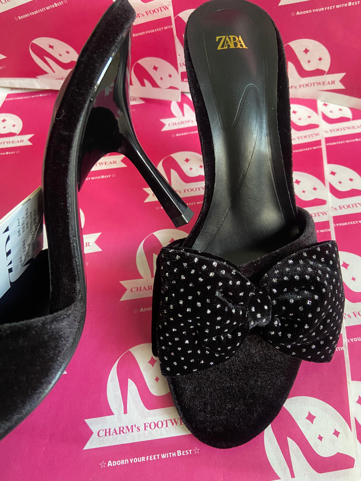 ZARA black heels