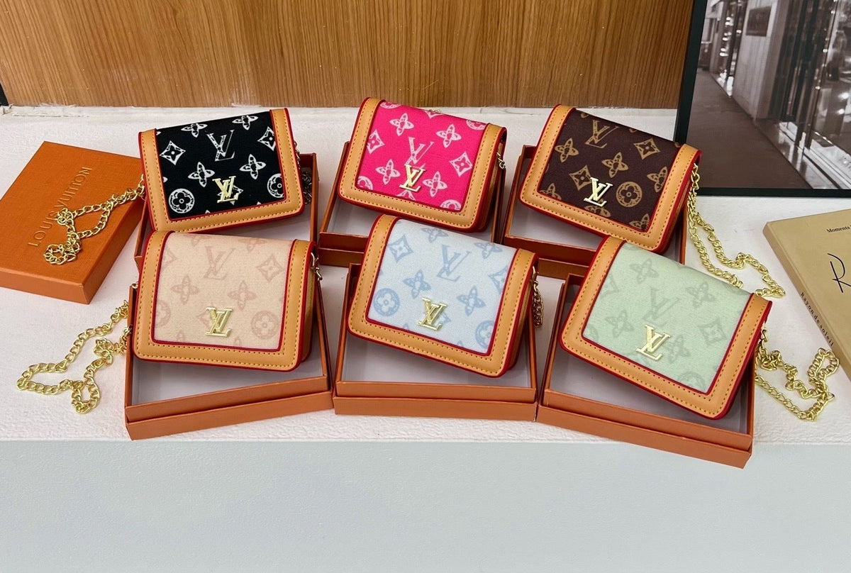LV mini Chain Wallets