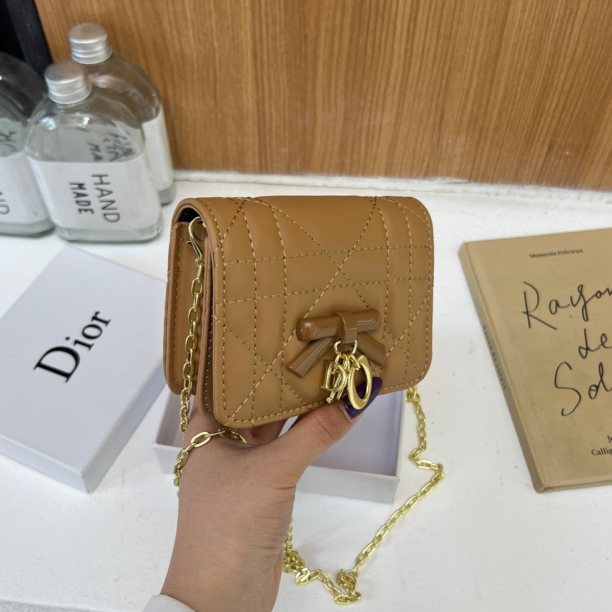 DIOR Mini Chain Wallets