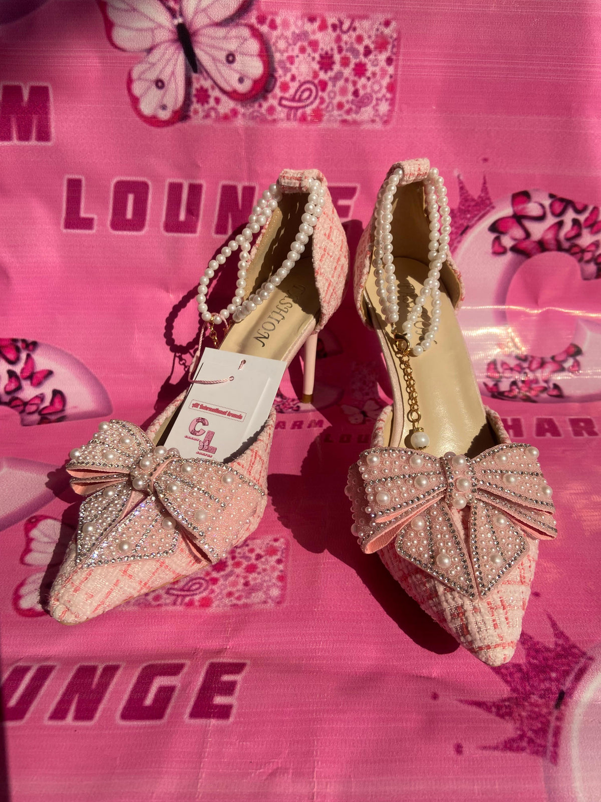 Cinderella Pink Now Heels