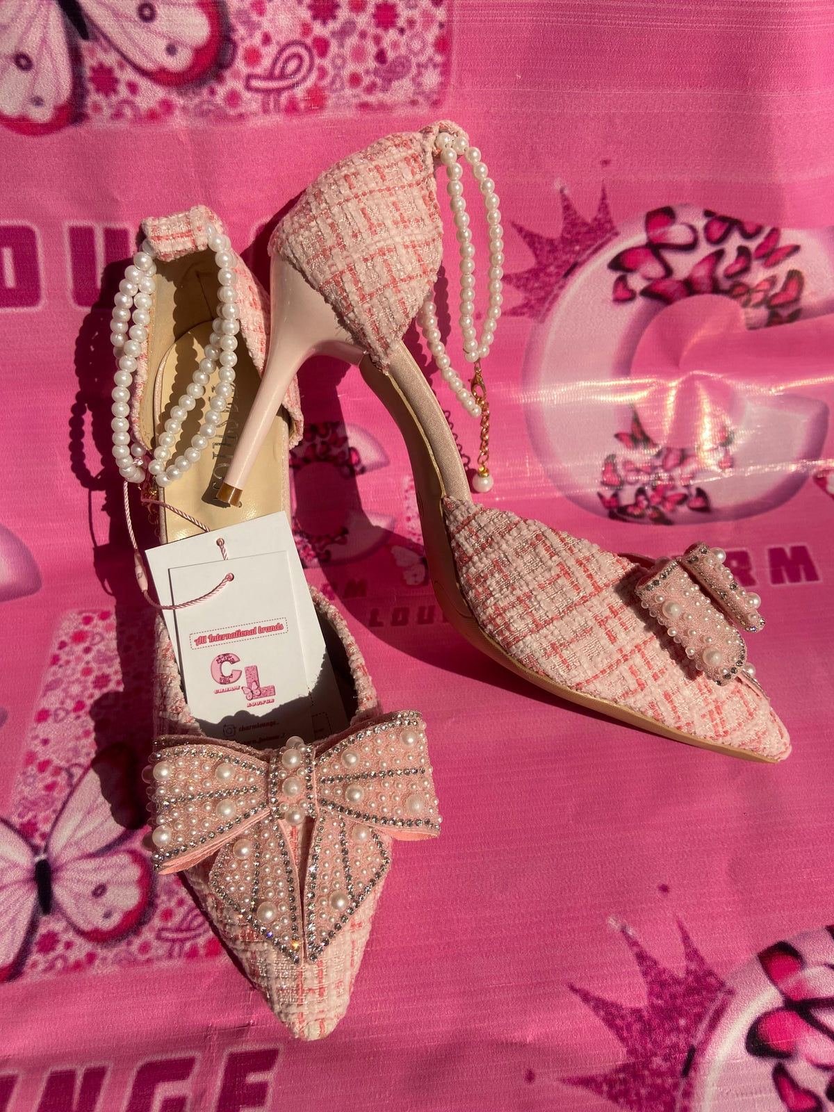 Cinderella Pink Now Heels