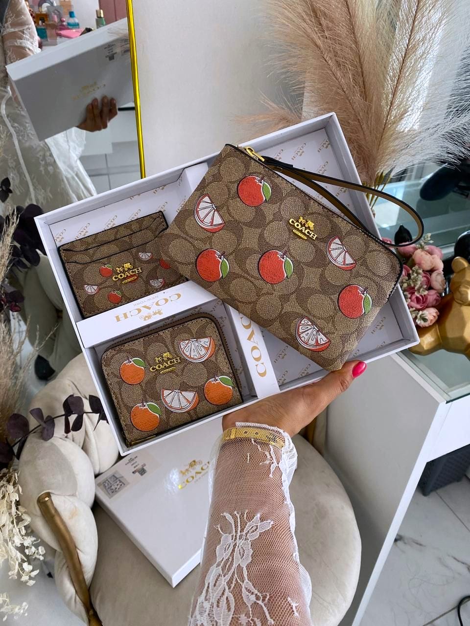 COACH 3pcs Gift Sets✨