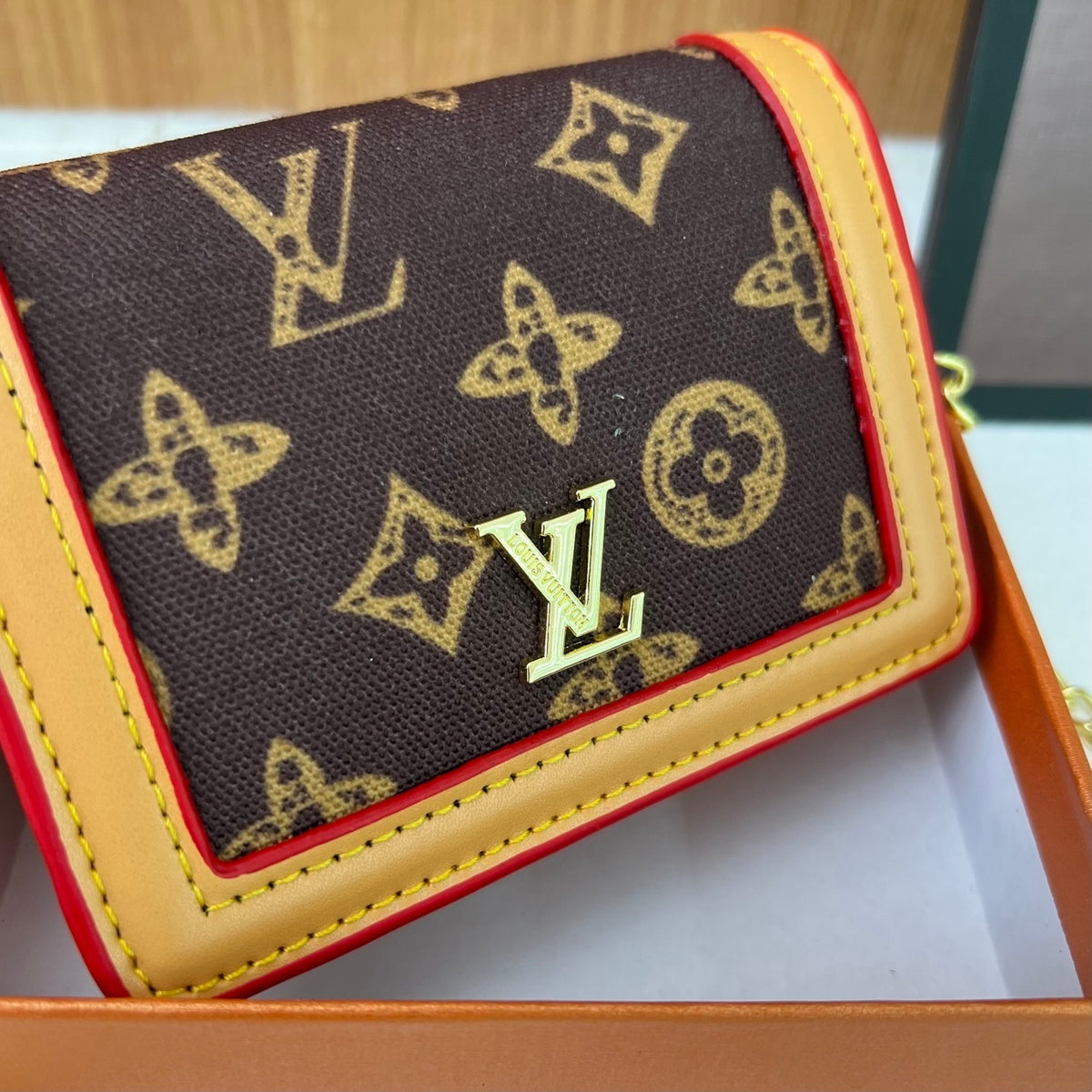 LV mini Chain Wallets