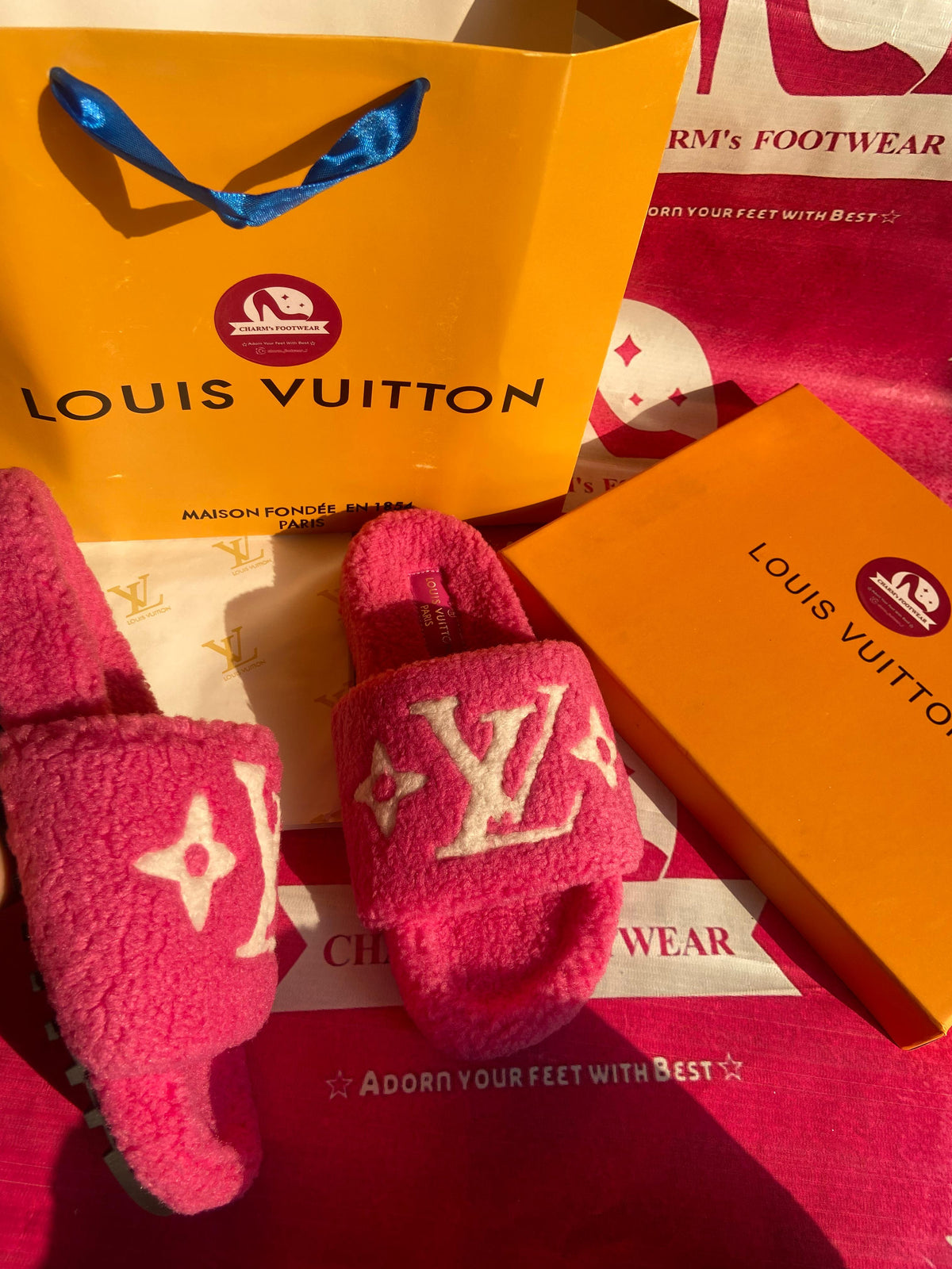 LV Winter Slippers