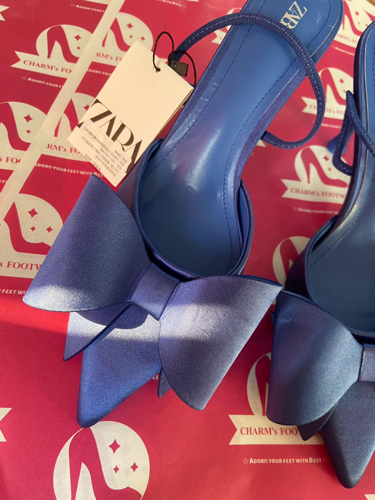 ZARA bowknot heels